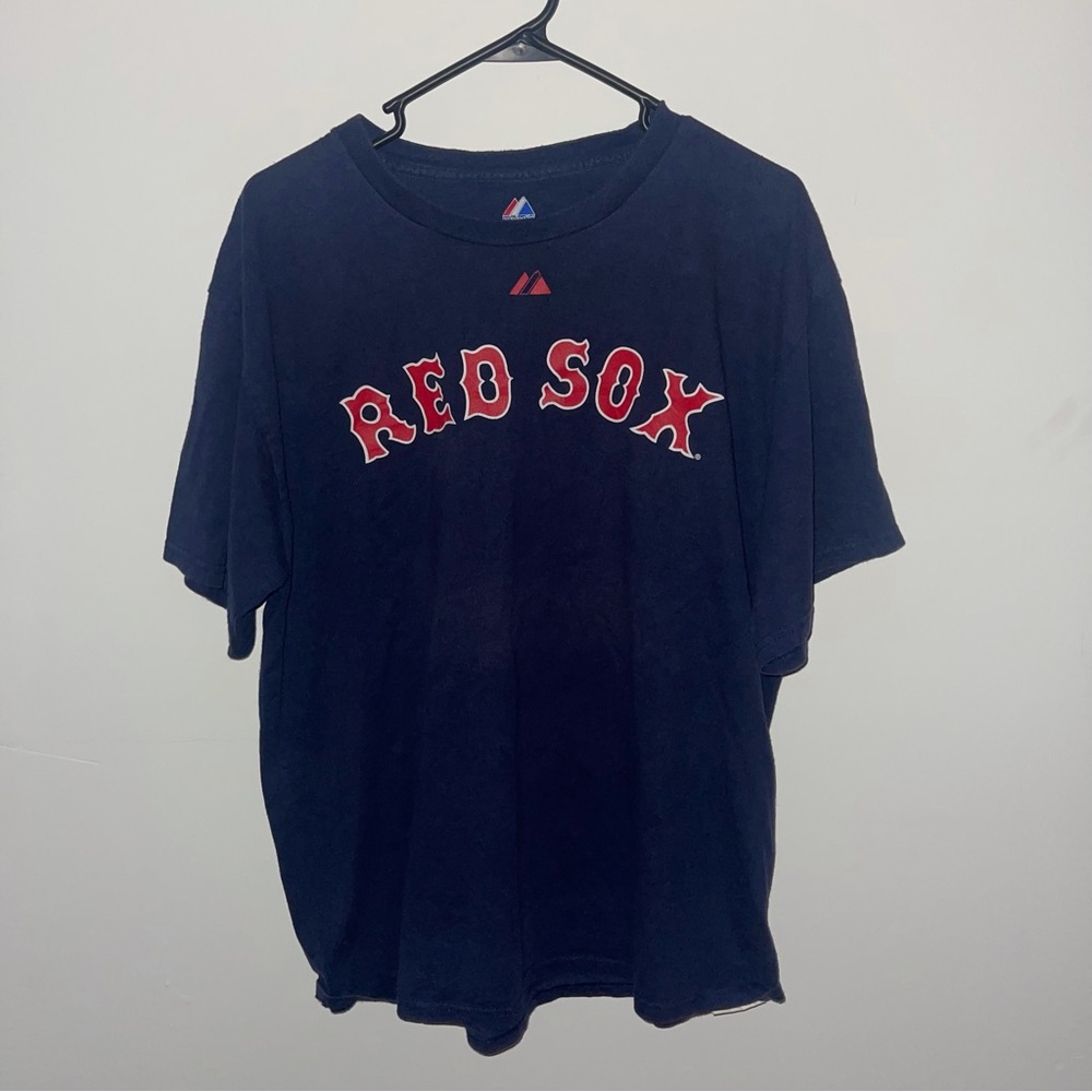 Vintage Boston Red Sox #1 Dad Majestic T-shirt Men’s Sz Large